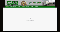 Desktop Screenshot of chrissbodybuilders.com.au